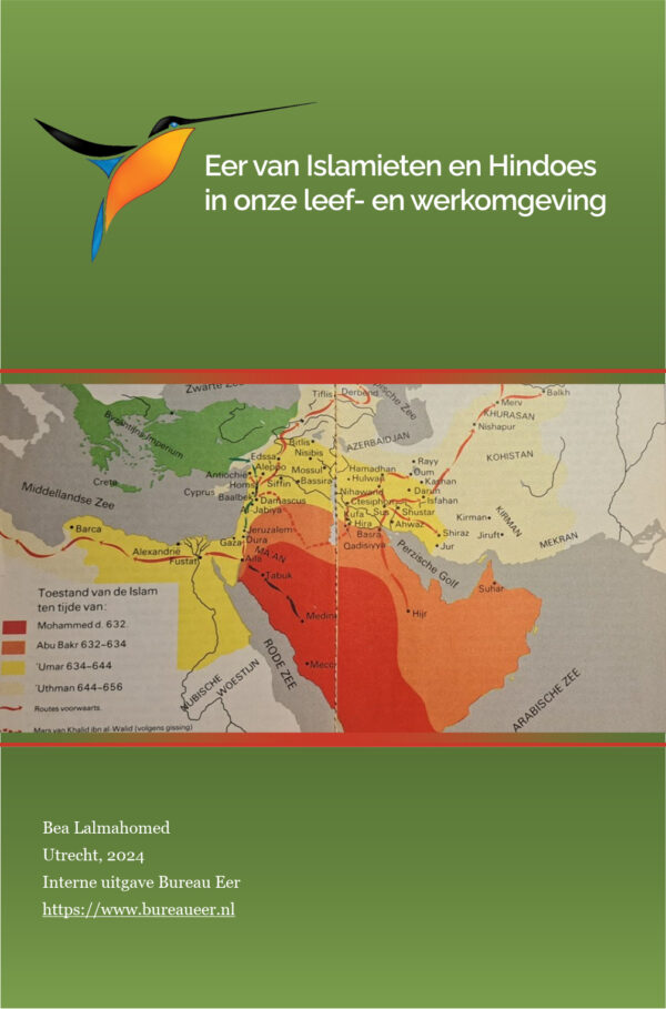 Reader student voorpagina zonder kader - Eer van Islamieten en Hindoes in onze leef- en werkomgeving